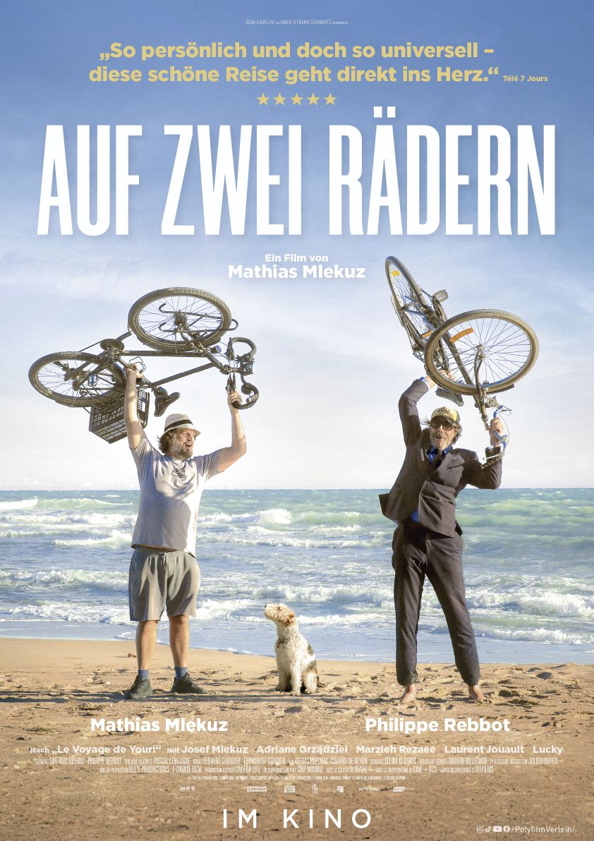 AUF ZWEI RÄDERN – ein zutiefst berührendes und zugleich lebensbejahendes Roadmovie voller Wärme, Witz und Menschlichkeit